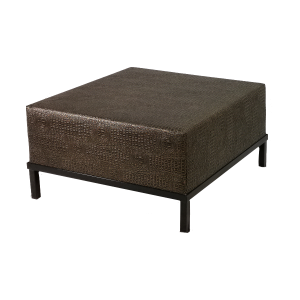 XL Hocker schwarz mit Husse 3568